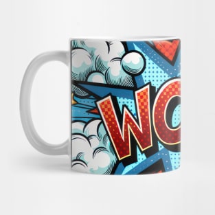 Bold and Brilliant: Comic Book 'WOW! Mug